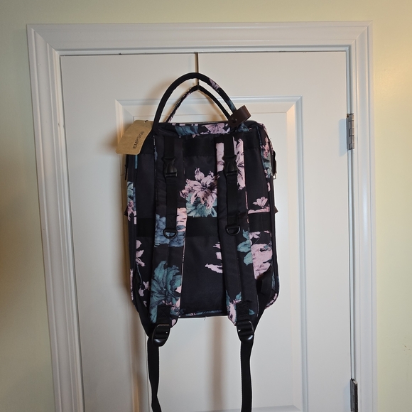 EMPSIGN Floral Smart Baby Bag With Fold Out Changing Station, Laptop Storage USB main image 4